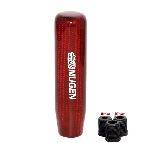 Mugen Shift Knob Carbon Fiber Red - Top JDM Store