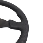 Mugen Steering Wheel Leather Perforated Flat 14 - Steering Wheels 11
