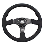 Mugen Steering Wheel Leather Perforated Flat 14 - Steering Wheels 8