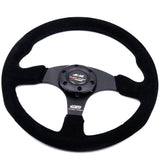 14inch/350mm Mugen Suede Leather Steering Wheel Tuning Drift Racing Car Steering Wheel - Top JDM Store