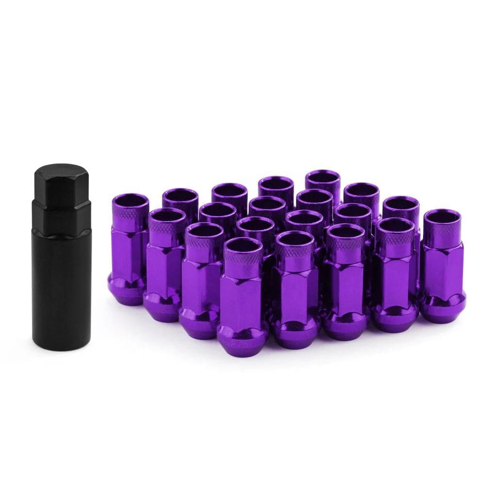 Muteki SR48 Extended Racing Lug Nuts 20pcs - Purple 