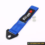 Nismo Nylon Tow Strap - Blue - Hooks & Straps