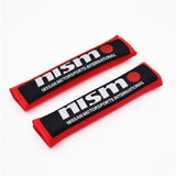 NISMO Fabric Aftermarket Seat Belt Shoulder Pads - Top JDM Store
