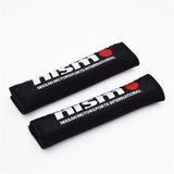 NISMO Fabric Aftermarket Seat Belt Shoulder Pads - Top JDM Store