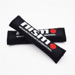 NISMO Fabric Aftermarket Seat Belt Shoulder Pads - Top JDM Store