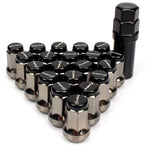 PMU Lug Nuts Racing Spec Composite 33mm - Black / M12x1.25 - Wheel Lug Nuts 15