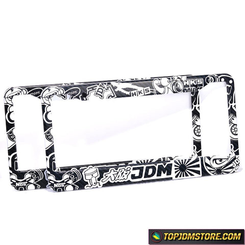 JDM Osaka Tuner License Plate Frame - Frames