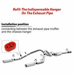 Polyurethane Exhaust Muffler Hangers 4 Piece Set Universal - Exhaust 6