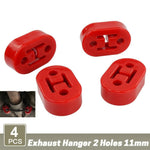 Polyurethane Exhaust Muffler Hangers 4 Piece Set Universal - Exhaust 1