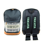 Takata Racing Backpack Black Straps - Top JDM Store