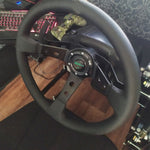 Racing Deep Dish Steering Wheel Universal 14inches 350mm - Steering Wheels 16
