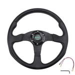 Racing Steering Wheel Universal 14inches 350mm - Black - Steering Wheels 14