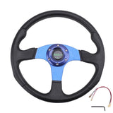 Racing Steering Wheel Universal 14inches 350mm - Blue - Steering Wheels 2