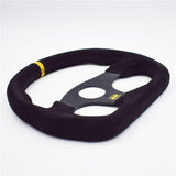 OMP Racing Suede Flat Steering Wheel 13inch - Top JDM Store