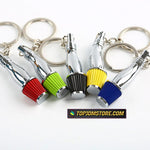 J’s Racing Tsuchinoko High Flow Air Intake Filter Keychain - Intake 1