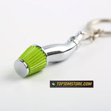 J’s Racing Tsuchinoko High Flow Air Intake Filter Keychain - Green - Intake 10