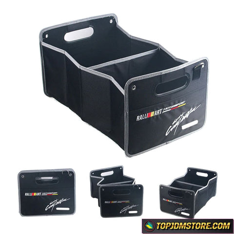 Ralliart Foldable Car Storage Box - Organization & Storage 1