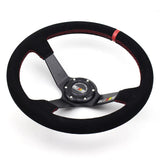 Ralliart Steering Wheel Suede Deep Dish 14 - Steering Wheels 3