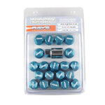 Rays Dura Nut Lug Nuts Lightweight - Blue / M12 x 1.25 - Wheel Lug Nuts 2