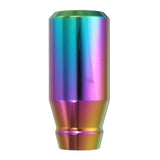 RAZO aluminum shift knob in rainbow neo-chrome finish