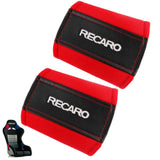 RECARO BRIDE Racing Bucket Seat Protective Pads - Leather / Red - car accessories
