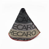 JDM RECARO Canvas Shift Boot Cover with Red Stitching - Top JDM Store