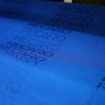 RECARO Racing Seat Fabric Material Cloth - Blue