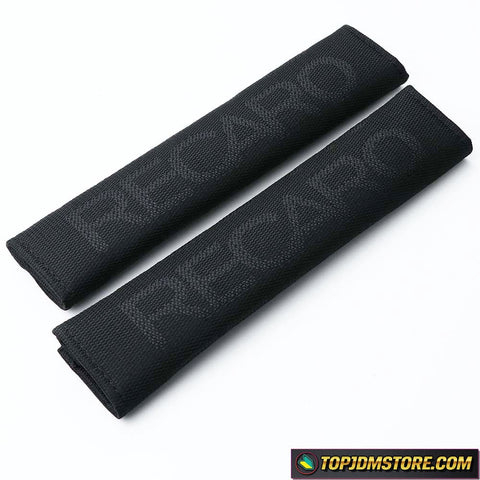 RECARO Seat Belt Pads - Black - Seat Belt Pads 1