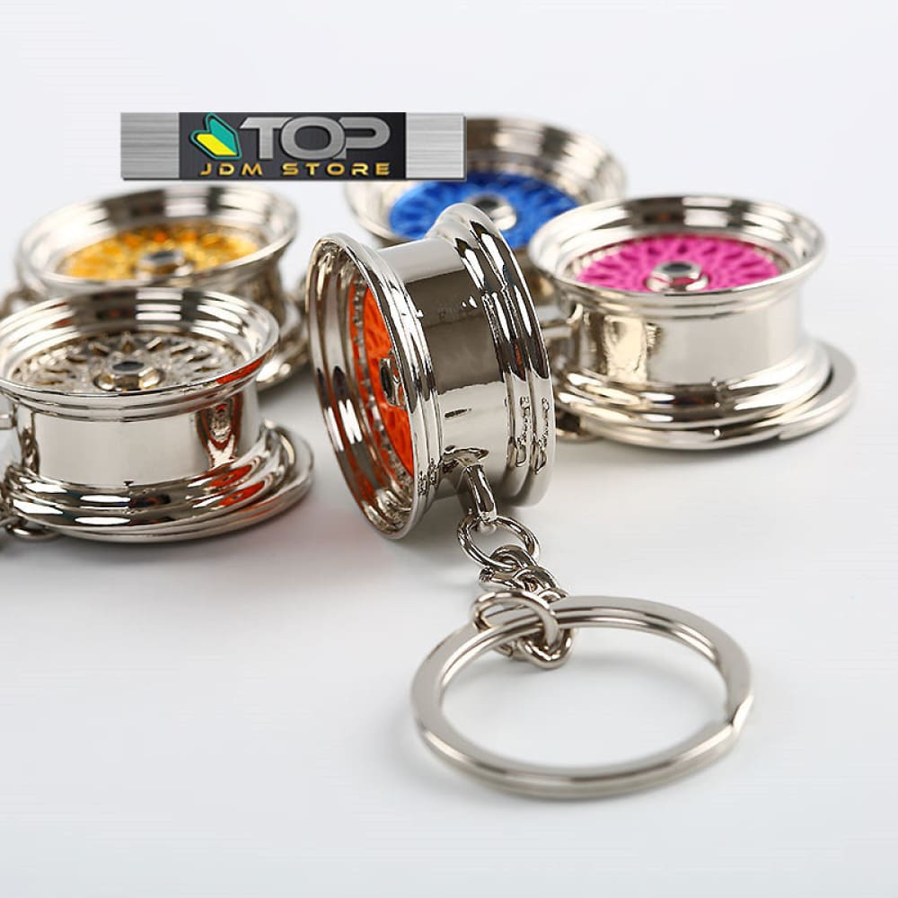 Borbet Type A Rims Keychain  Tuner Key Rings - Top JDM Store