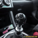 Round Sphere Carbon Fiber Resin Shift Knob - Knobs