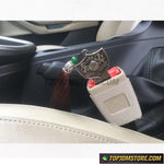 JP Seat Belt Buckle Clasp Insert - Brown Tassel - 7