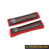 MS Seat Belt Pads Cotton - Red - Seat Belt Pads 2