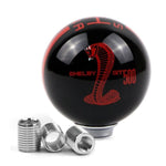 Shelby Cobra GT500 Round Gear Shift Knob MT 5 Speed - Black and Red - Shift Knobs 11