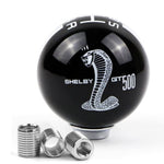 Shelby Cobra GT500 Round Gear Shift Knob MT 5 Speed - Black and White - Shift Knobs 10