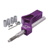 K-T Shift Knob Extender - Purple - Shift Knob Extension 10