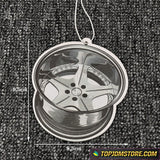 Silver Star 5 Spoke Rims Aftermarket Air Freshener - Air Fresheners 2