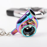 Sleeve Bearing Turbo Keychain - Neo Chrome - Keychains 1