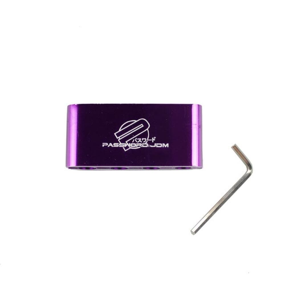 7/8mm Spark Plug Wire Separator/Organizer Purple Aluminum Divider Clamp 7/8mm Spark Plug Wire Separator/Organizer Purple Aluminum Divider Clamp