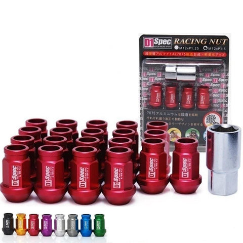 D1 Spec Racing Lug Nuts 40mm - Wheel Lug Nuts 1