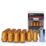 D1 Spec Racing Lug Nuts 40mm - Gold / M12x1.25 - Wheel Lug Nuts 9