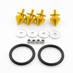 Spiked Quick Release Bumper Hatch Lid Fasteners Kit - Gold - fastener 7