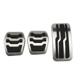 Stainless Steel Car Sport Pedal Pads Cover for Ford Focus 2 3 4 MK2 MK3 MK4 RS ST 2005-2017 Kuga Escape 2009-2015 - 3Pcs MT - Pedal Covers 3