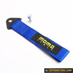 blue tow strap,tow strap blue,momo tow strap,jdm tow strap,front tow strap,racing tow strap,race car tow strap,tow eye strap,jdm tow hook strap,rear tow strap,motorsport tow strap,nylon tow strap,nylon tow rope
