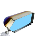 F1 Style Blue Burned Racing Car Side Mirrors Blue Cover - Top JDM Store