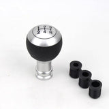 Suede Ergonomic High Comfort Quick Throw 5 Speed Manual Gear Shift Knob - leather - Shift Knobs 5