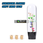 suichuuka shift knob,flower shift knob,rose shift knob,floral shift knob,jdm flower shift knob,sunflower shift knob,flower gear knob,japanese flower shift knob,cherry blossom gear knob,dried flower shift knob,jdm bubble flower shift knob,bubble shift knob,bubble shifter,jdm bubble shift knob