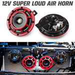 Super Loud Compact Car Blast Tone Air Horn Kit 110DB 12V - Top JDM Store