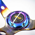 Titanium Blue Burned OMP Corsica Steering Wheel Racing Aftermarket - Top JDM Store