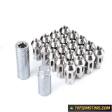 Titanium Hollow Lug Nuts 50mm - M12 x 1.5 - Wheel