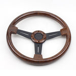 Torino Steering Wheel Wooden Texture Flat 14 - Steering Wheels 4
